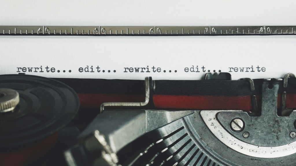 A Self-Editing Guide for Authors Part 2 – Line Edits